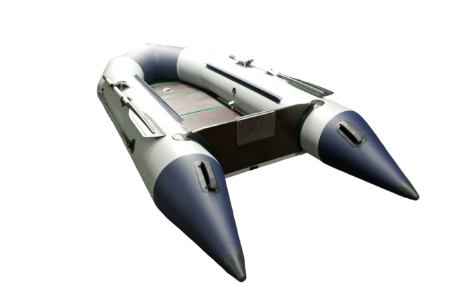 Надувная лодка Гелиос-30МК Серо-Синяя (Helios)