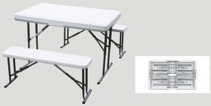 Складной стол Green Glade WX-B113 с 2 скамейками